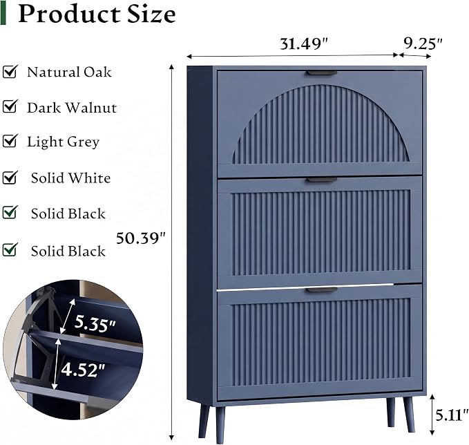Xixini Shoe Storage Cabinet - Image 2