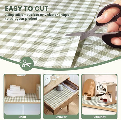 Drawer Liner and Shelf Liner for Kitchen Cabinet Liner Non-Adhesive Non-Slip - Image 4