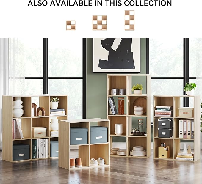 Signature Design by Ashley Piperton 3-Tier Floor Standing 6 Cube Organizer - Image 5