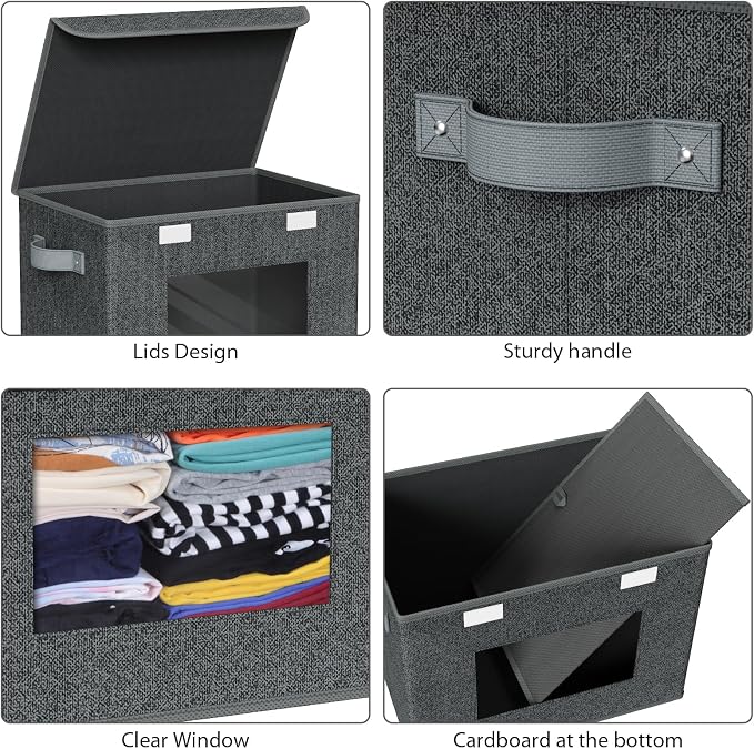 Univivi Fabric Foldable Storage Boxes - Image 4