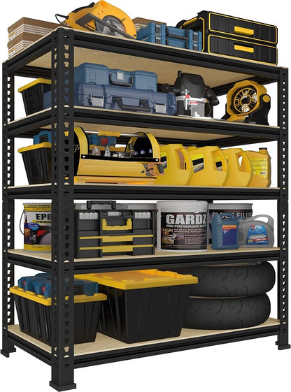 PrimeZone Heavy Duty Garage Storage Shelves, 31.5" W x 16" D x 63" H Adjustable by PrimeZone