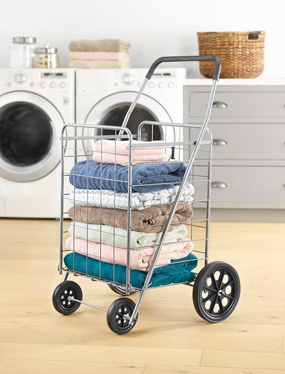 Whitmor Deluxe Utility Foldable Shopping Cart - Image 7