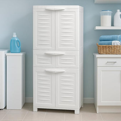 Sunnydaze 57" Garage Storage Cabinet - Image 9