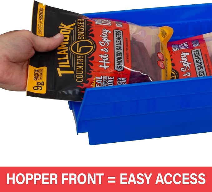 Akro-Mils 30150 Heavy Duty Plastic Shelf Bins, Refrigerator, Drawer Organization - Image 4