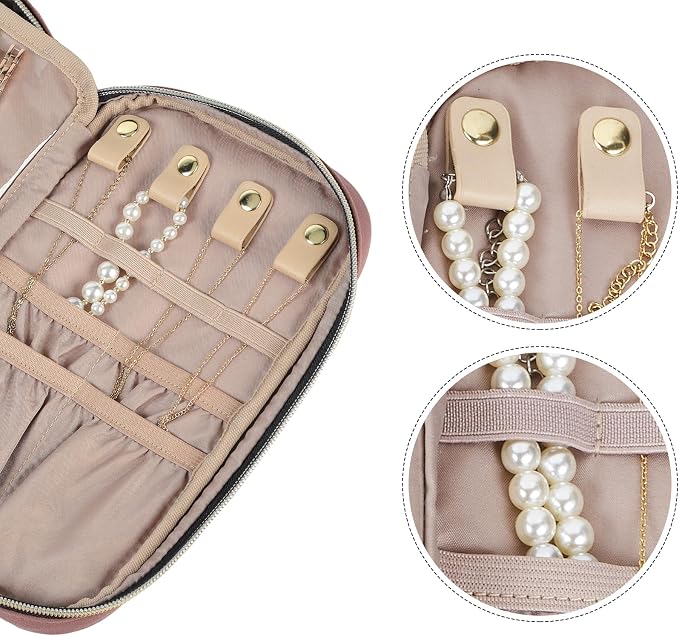 NISHEL Travel Jewelry Case, Holiday Organizer - Image 4