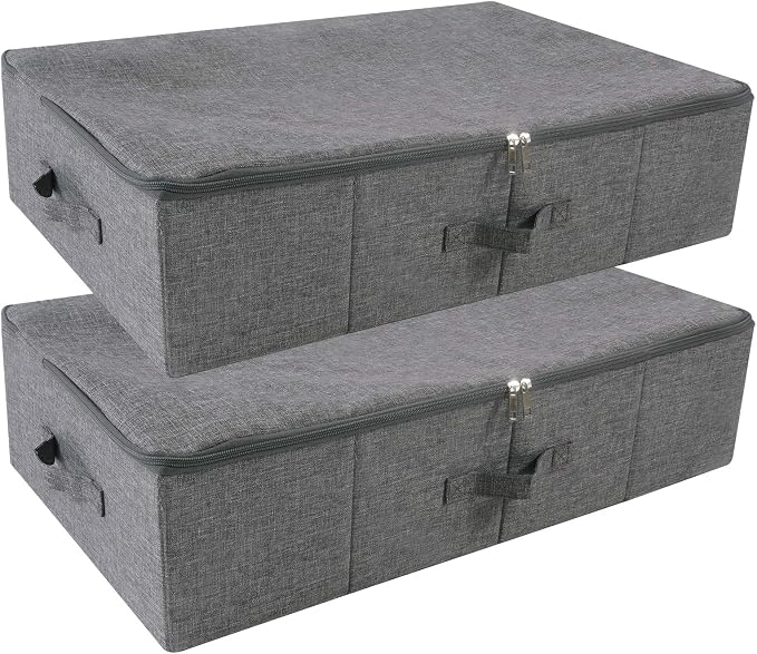 iwill CREATE PRO Pack of 2, Rigid Underbed Storage Boxes by iwillCREATEPRO