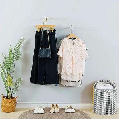 Industrial Wall Pipe Clothing Racks - Image 7