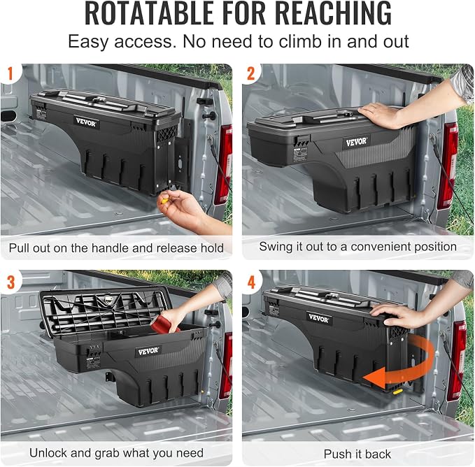 VEVOR Truck Bed Storage Box, Compatible - Image 4