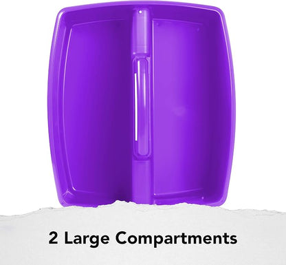 Storex 2-Compartment Large Caddy – Multipurpose Classroom Organizer - Image 4