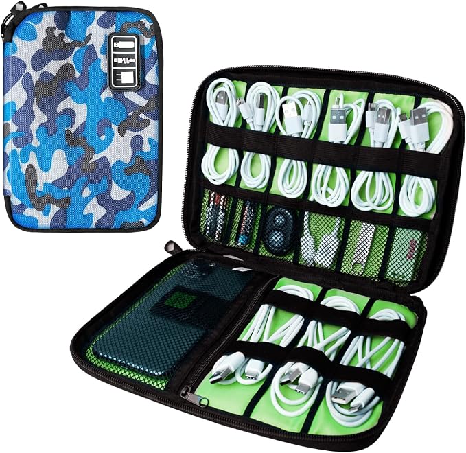 Lcsmaokin Electronics Travel Organizer, Portable Waterproof Electronic Travel by Lcsmaokin