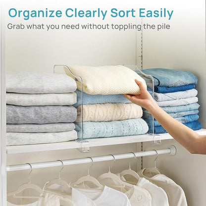 Vtopmart 12" Extra Tall x 12" Deep Shelf Dividers - Image 6