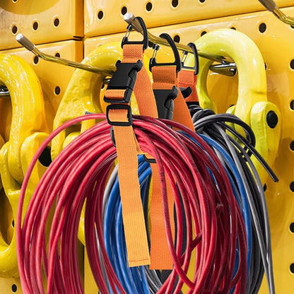 12 Pack 17 Inch Adjustable Extension Cord Holder Organizer - Image 4