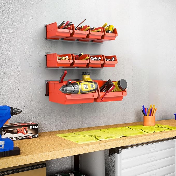 WALMANN Wall Mounted Storage Bins - Image 2