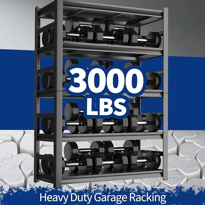 Garage Shelving, Heavy Duty Shelves, Metal Shelf - Image 3