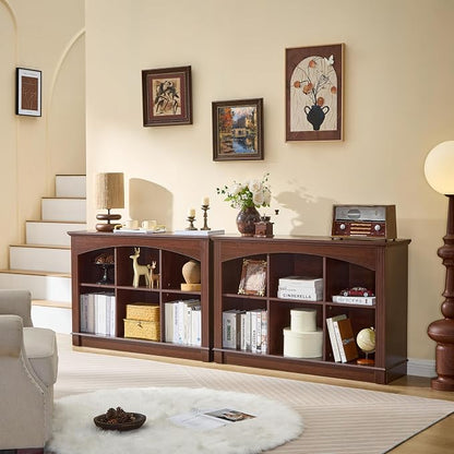 Bookshelf, 6-Cube Bookcase and Kids Bookshelf, Wooden Storage Cabinet - Image 7