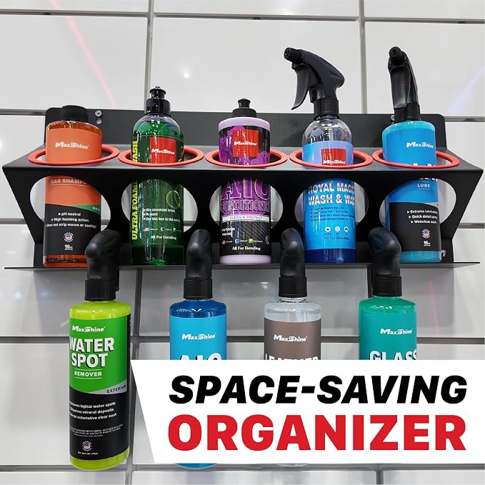 Maxshine Universal Detailing Spray Bottle Holder – Mobile Detailing & Car - Image 5