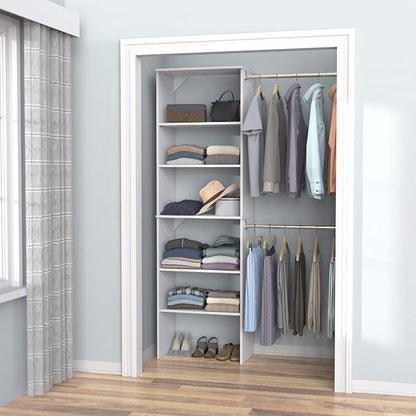 ClosetMaid SuiteSymphony Wood Closet Organizer System, 25-Inch Starter Kit - Image 11