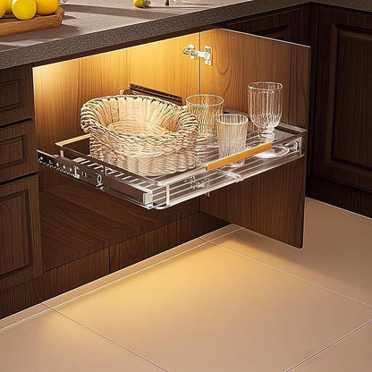 1 Pack Expandable Pull Out Cabinet Organizer，Side Mounting - Image 7