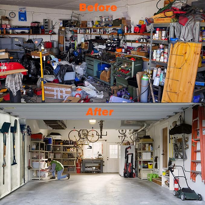 Aoben Heavy Duty Steel Garage Storage Hooks - Image 7