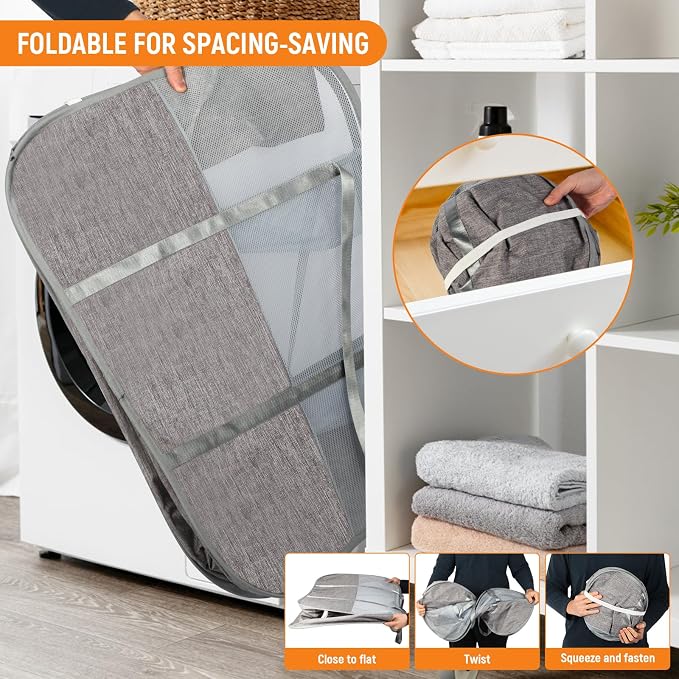 Collapsible Laundry Baskets - Image 6