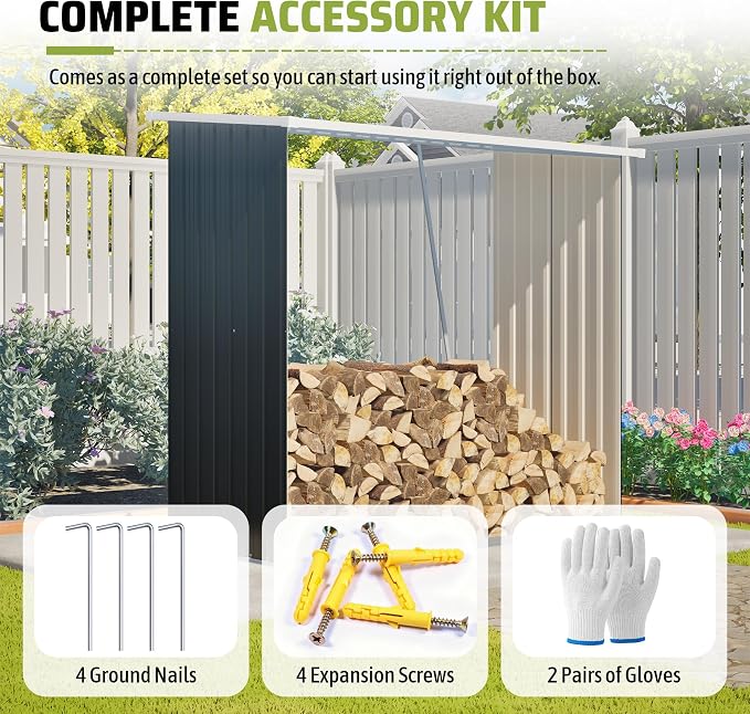 Outdoor Metal Storage Shed - Image 4