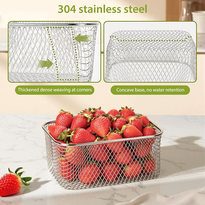 3 PCS Large Fruit storage Containers - Image 2