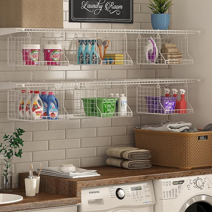3-Tier Foldable Laundry Basket Organizer - Image 2