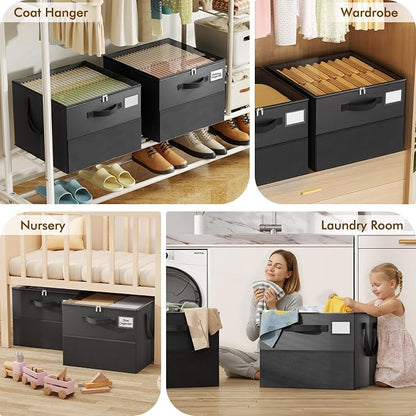 Large Reinforced 2 Pack Shoe Organizer - Image 3