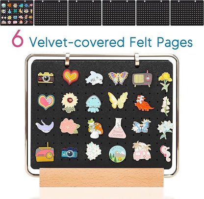 Pacmaxi Pin Display Organizers, Brooch Pin Holder, Enamel Pin Display Pages - Image 4