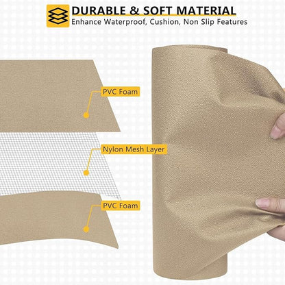 WochiTV Shelf Liner for Cabinets, Drawer Non Adhesive Non Slip Foam Mat for - Image 4