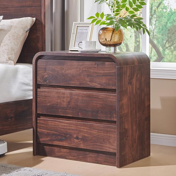 25" Tall Modern Nightstand - Image 7