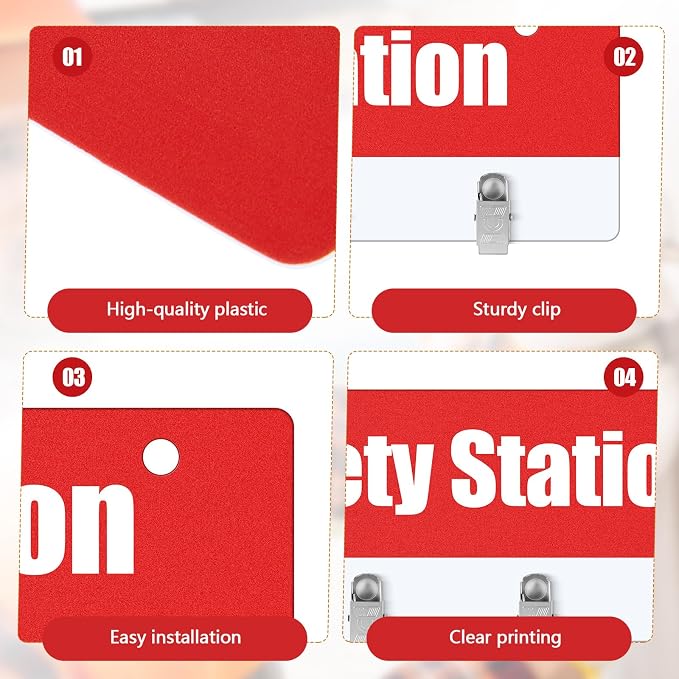 Honeydak Glove Station Organizer Wall Mount Plastic Glove Holder - Image 6