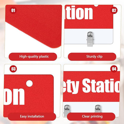 Honeydak Glove Station Organizer Wall Mount Plastic Glove Holder - Image 6