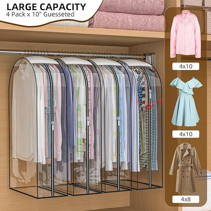 Upgraded Thickened Clear Garment Bags - Image 3