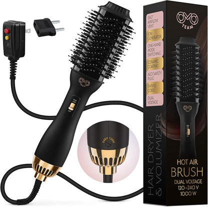 Professional Dual Voltage Blowout Hair Dryer Brush by OnMyOwnteam