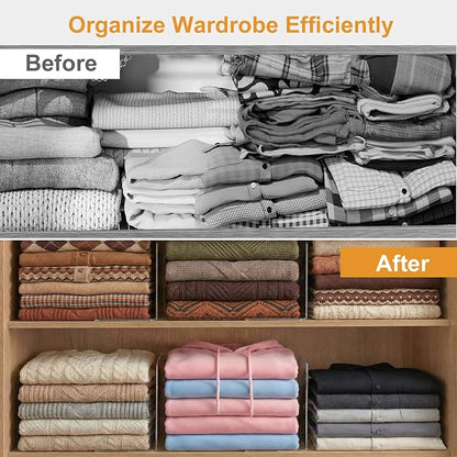 SortNStore Shelf Dividers for Closet Organization: 10" Tall x 16" Deep - Image 6