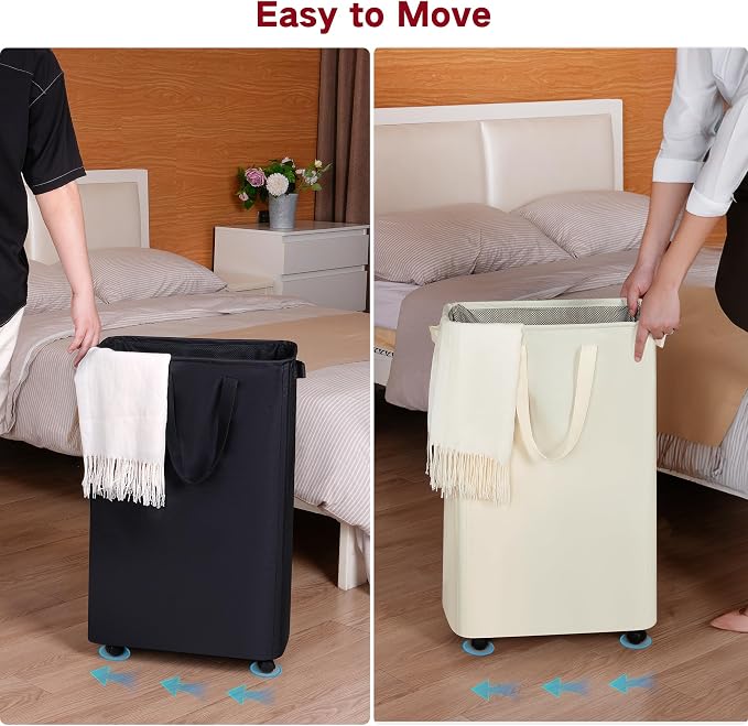 efluky Slim Laundry Hamper - Image 4