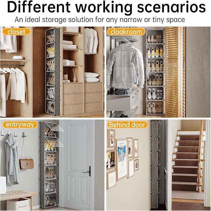 MAGINELS 6 Tier Shoe Rack Organizer - Image 4