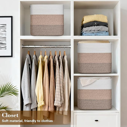 15×13 Inch Storage Cubes, 3 Pack Cube Storage Bins - Image 6