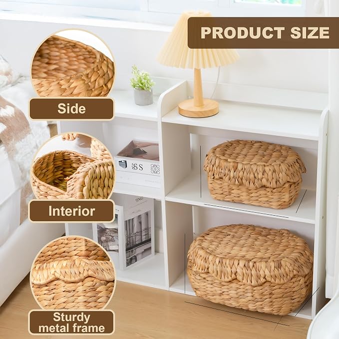 KOKODO Pack of 2 Scalloped Basket - Image 9