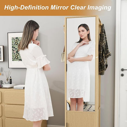 Montary 360° Rotating Makeup & Jewelry Cabinet - Image 5