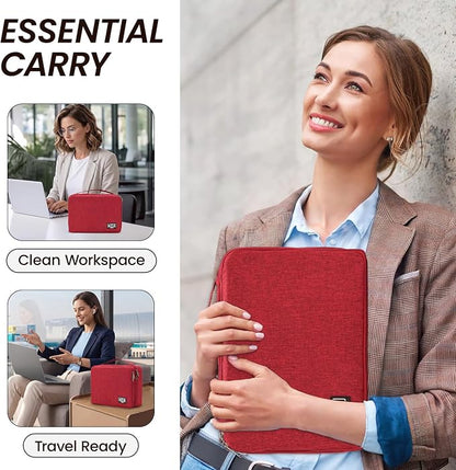 Large Electronic Organizer Travel Case, Double Layer Tech Pouch - Image 7