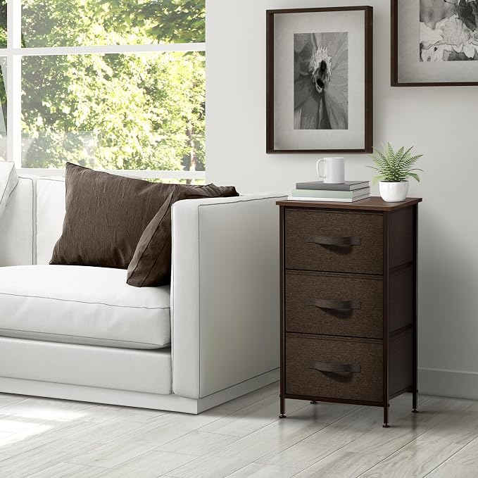 Sorbus Nightstand with 3 Drawers - Image 6