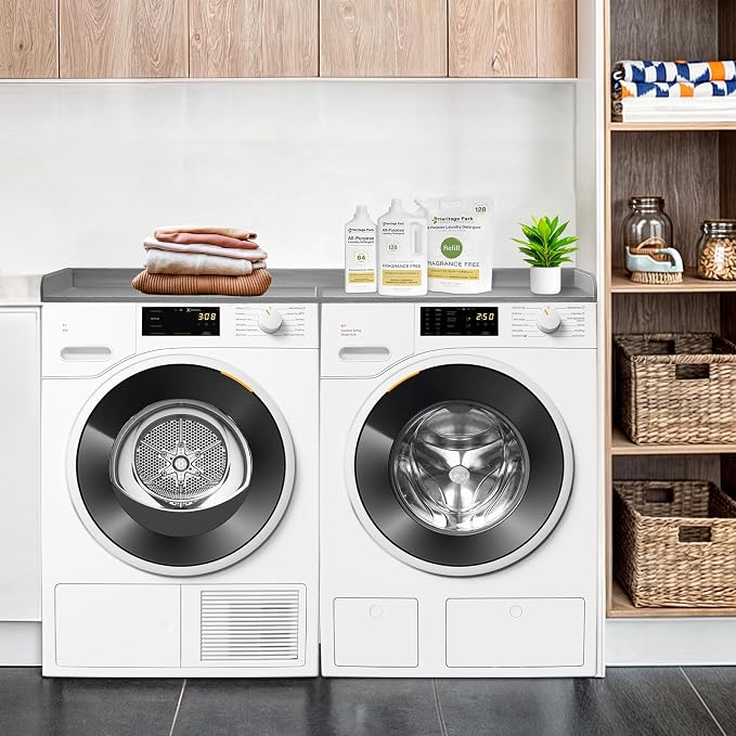 Royxen Washer Dryer Countertop, 27.4" x 54", Universal Fit, Laundry Room - Image 2