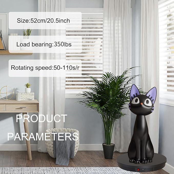 JAYEGT Motorized Rotating Display Stand, 360 Degree Electric Rotating - Image 3