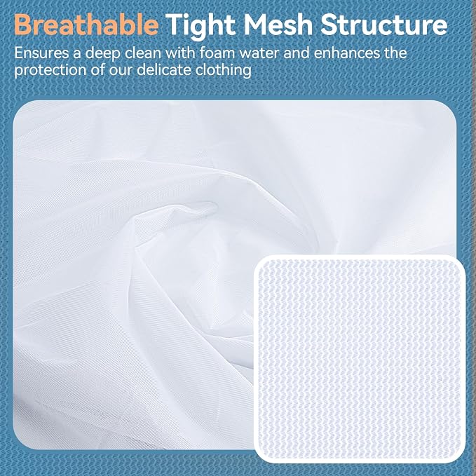 Extra Large Mesh Laundry Bags for Delicates, Delicate Laundry Bag, Travel - Image 3