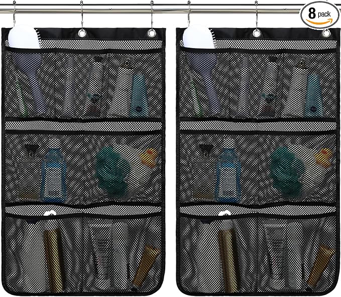 Fammart Mesh Shower Caddy Hanging, Quick-Drying Shower Organizer by Fammart
