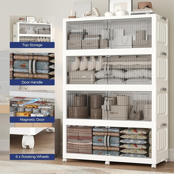 150Gal Extra Large Stackable Storage Bins - Image 6
