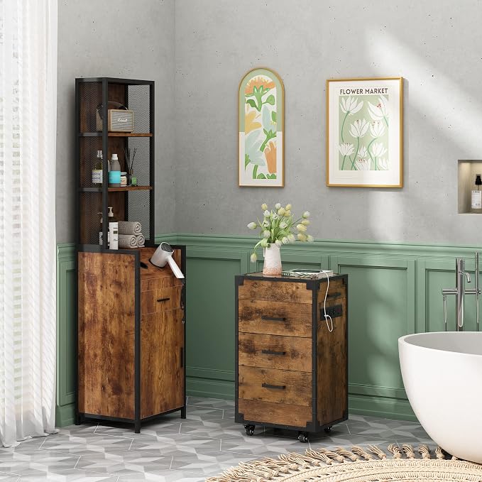 Industrial Style Hair Salon Station, Beauty Equipment Station - Image 4