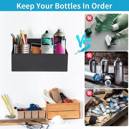 Magnetic Aerosol Spray Can Holder, Magnet Toolbox Bottle Holder, Tool Box - Image 5